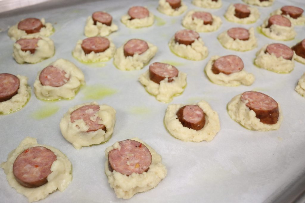 Paleo Kielbasa Pigs in a Blanket POTG Test Kitchen