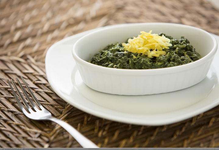 DIY Paleo Creamed Spinach