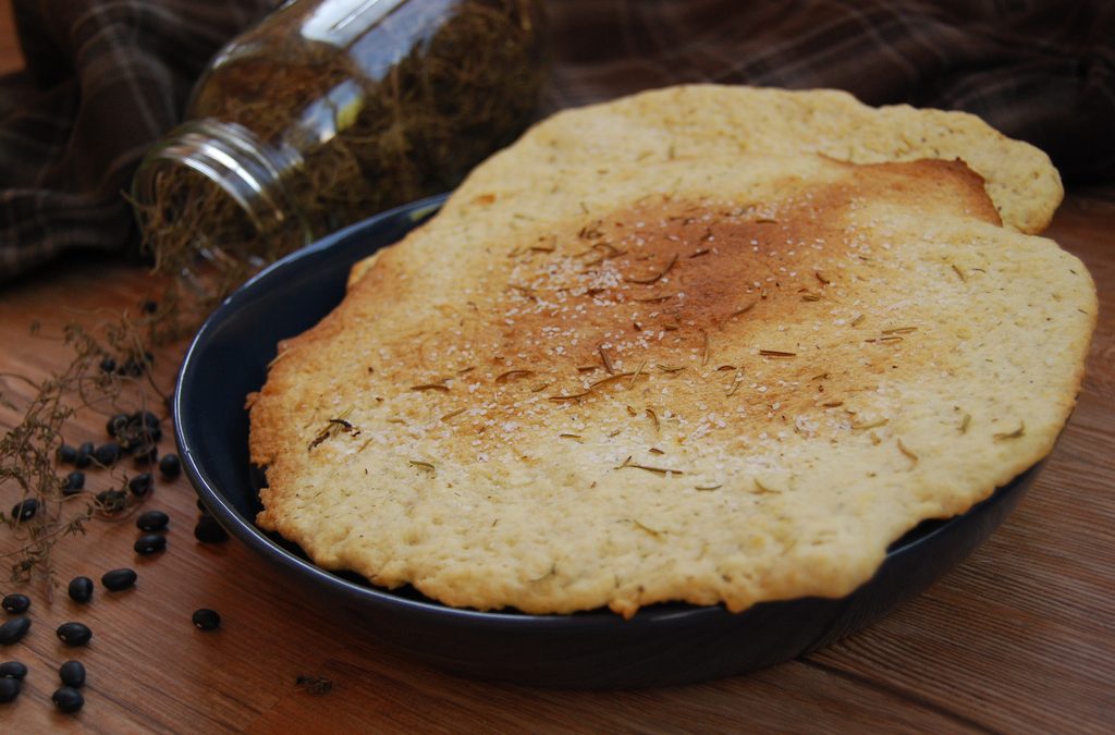 Grain-Free Flatbread (Paleo, Vegan, and AIP-friendly)