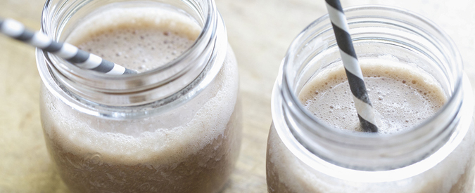 Banana Coffee Freezie + Paleo Eggs Bennie