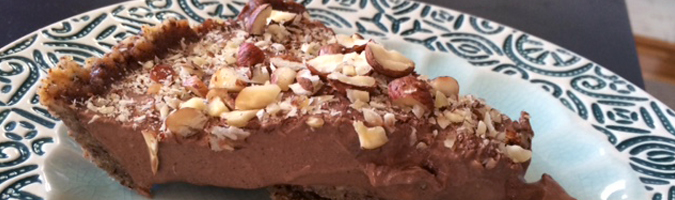 Paleo Nutella Pie