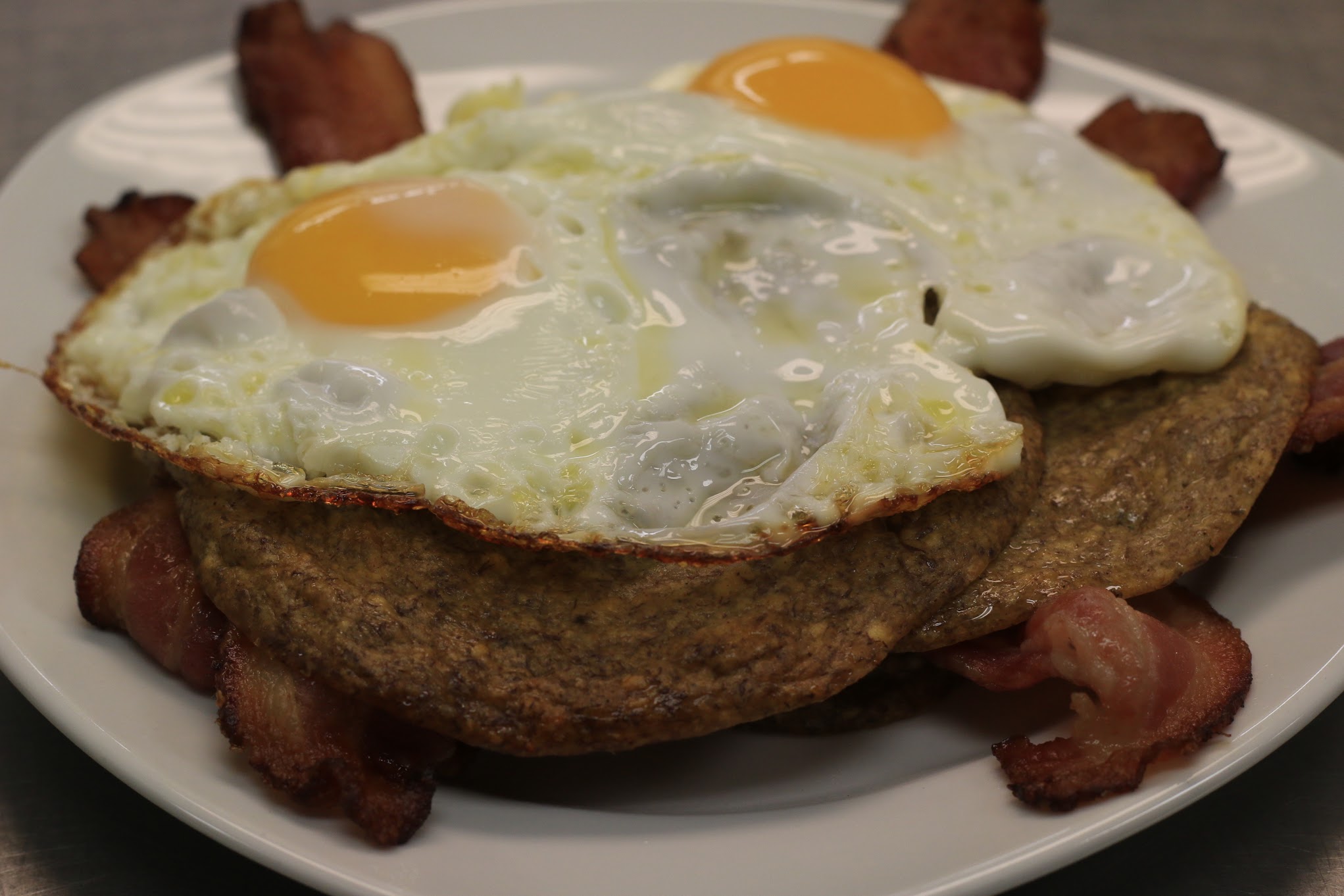 Paleo Pancakes Breakfast Sandwich