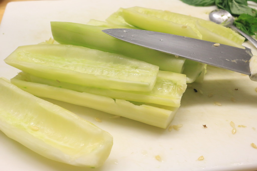 Cucumber avocado gazpacho