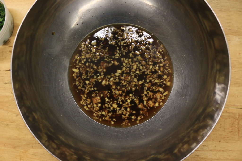 teriyaki sauce in a bowl