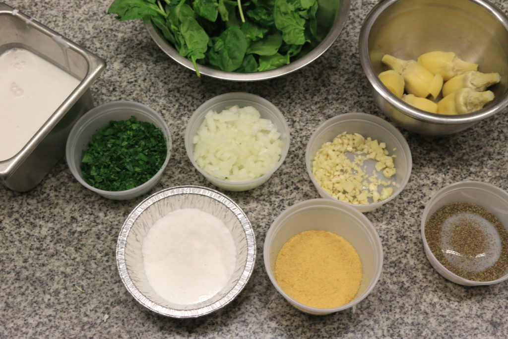 spinach and artichoke dip ingredients