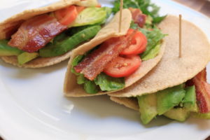 Tasty and delicious, our paleo BLT wrap is a great way to get more bacon in your diet. Oh, and veggies too.