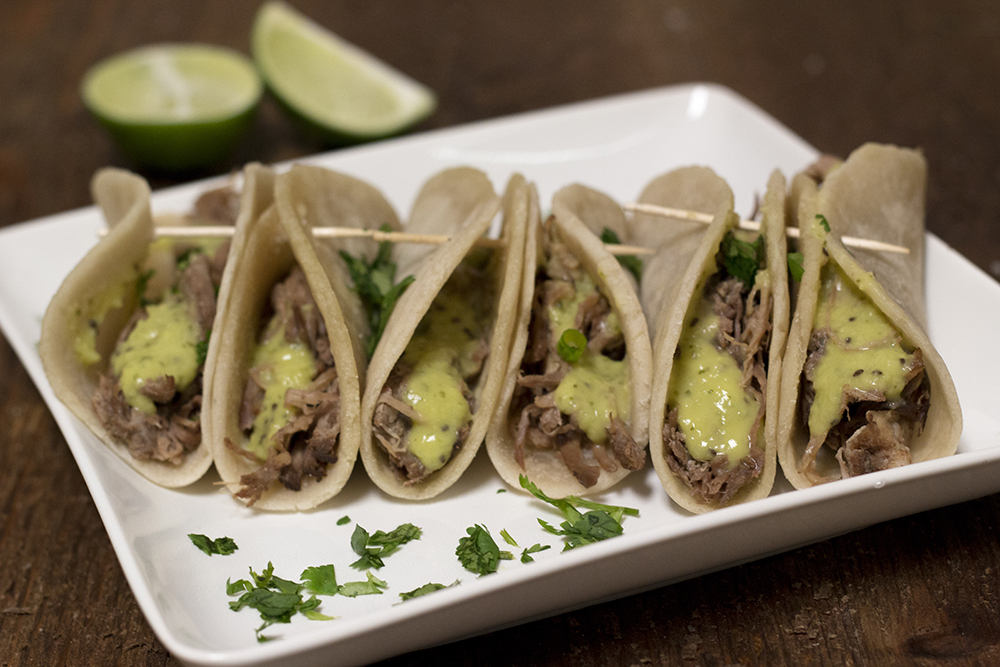Grass Fed Beef Taco Kit with Salsa Verde
