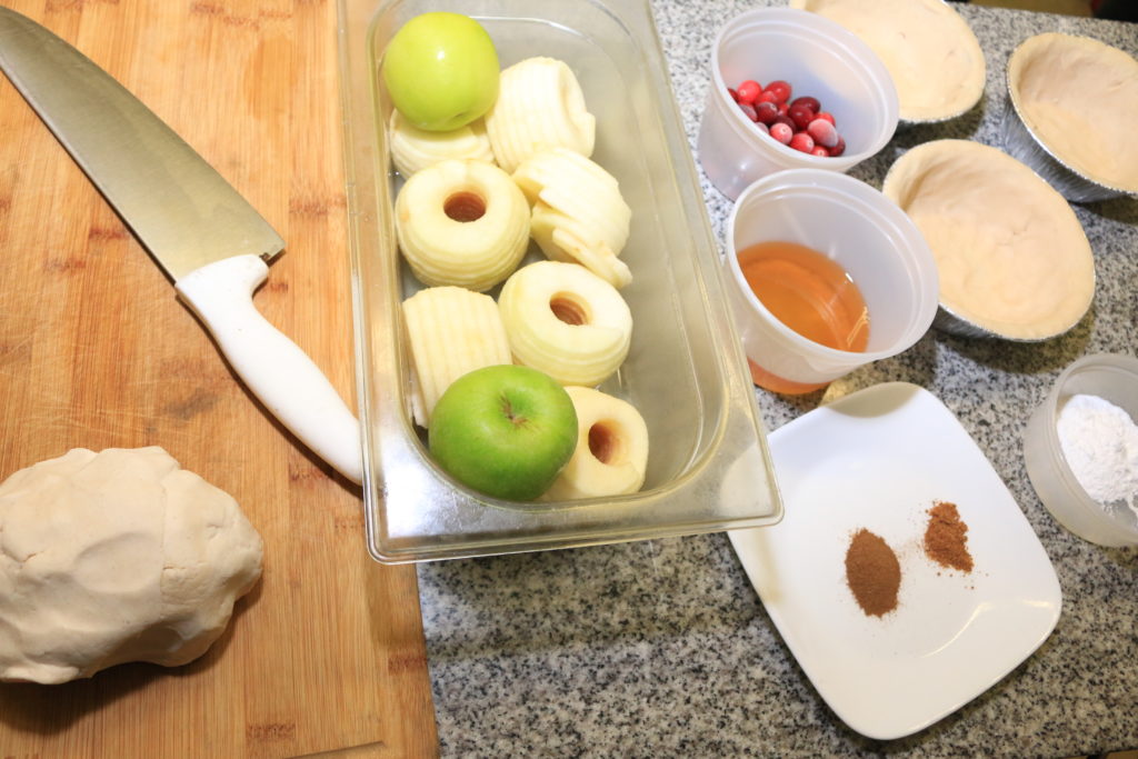 grain free cranberry apple pie