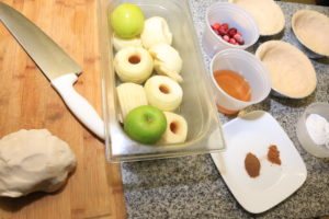 grain free cranberry apple pie