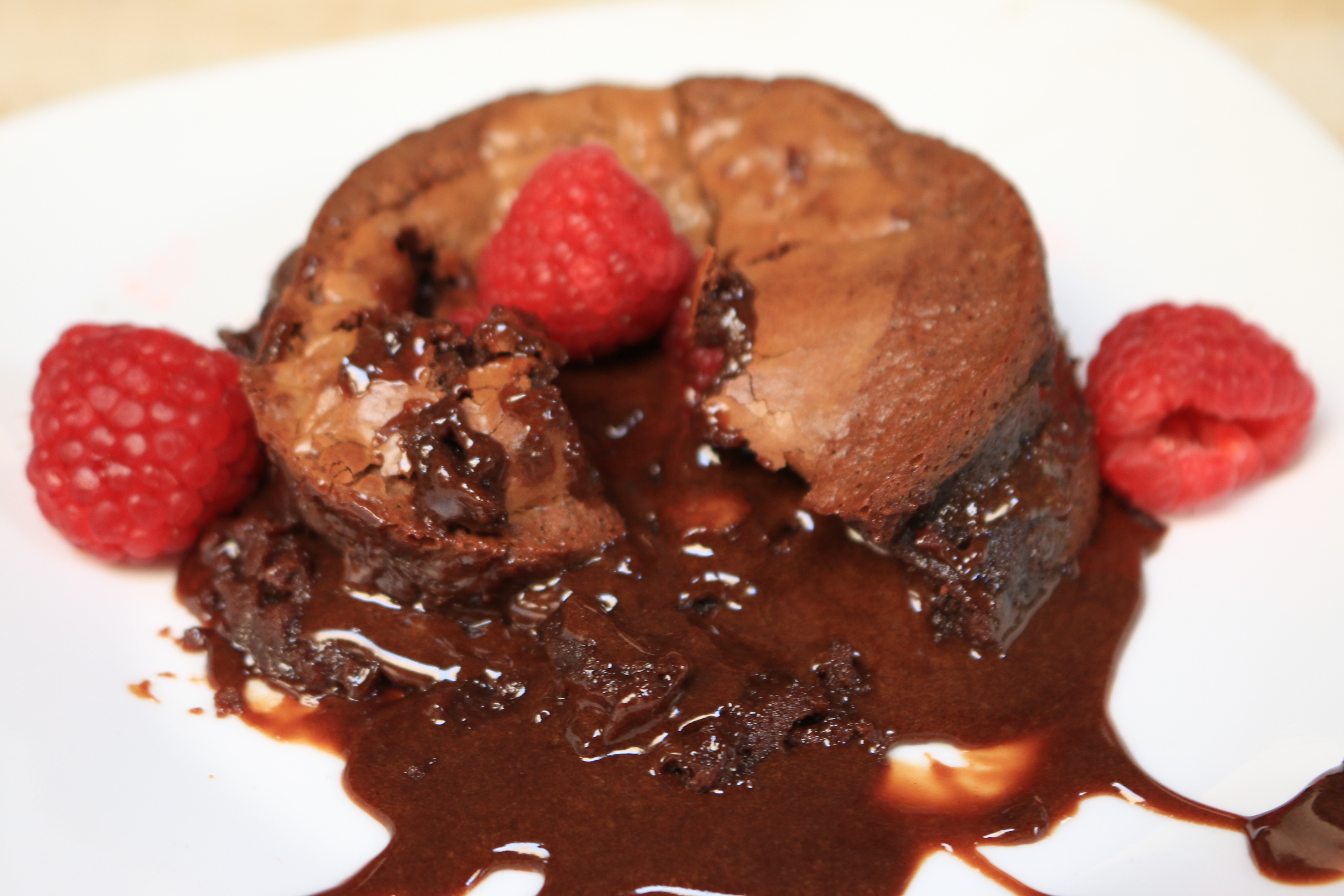 Paleo Molten Chocolate Lava Cake