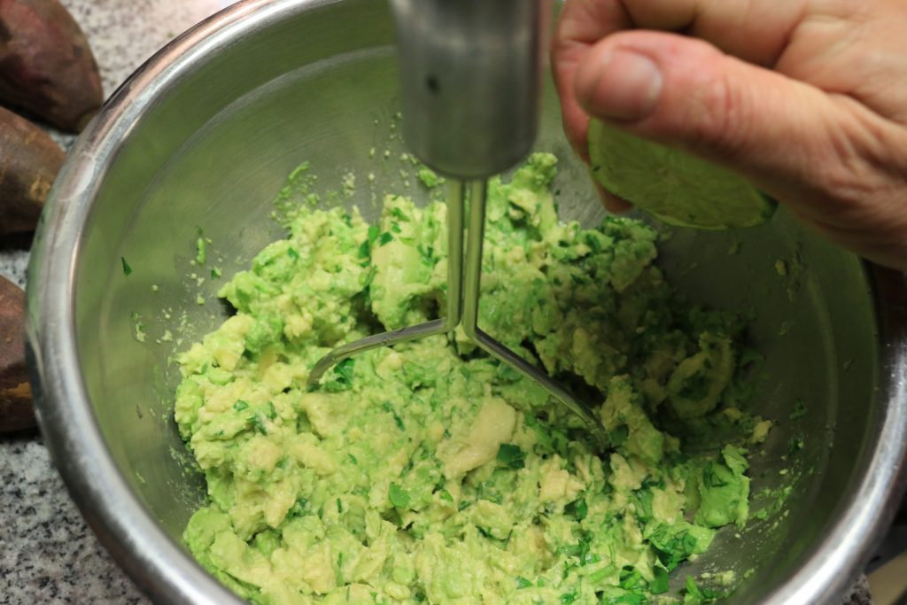 stuffed sweet potato