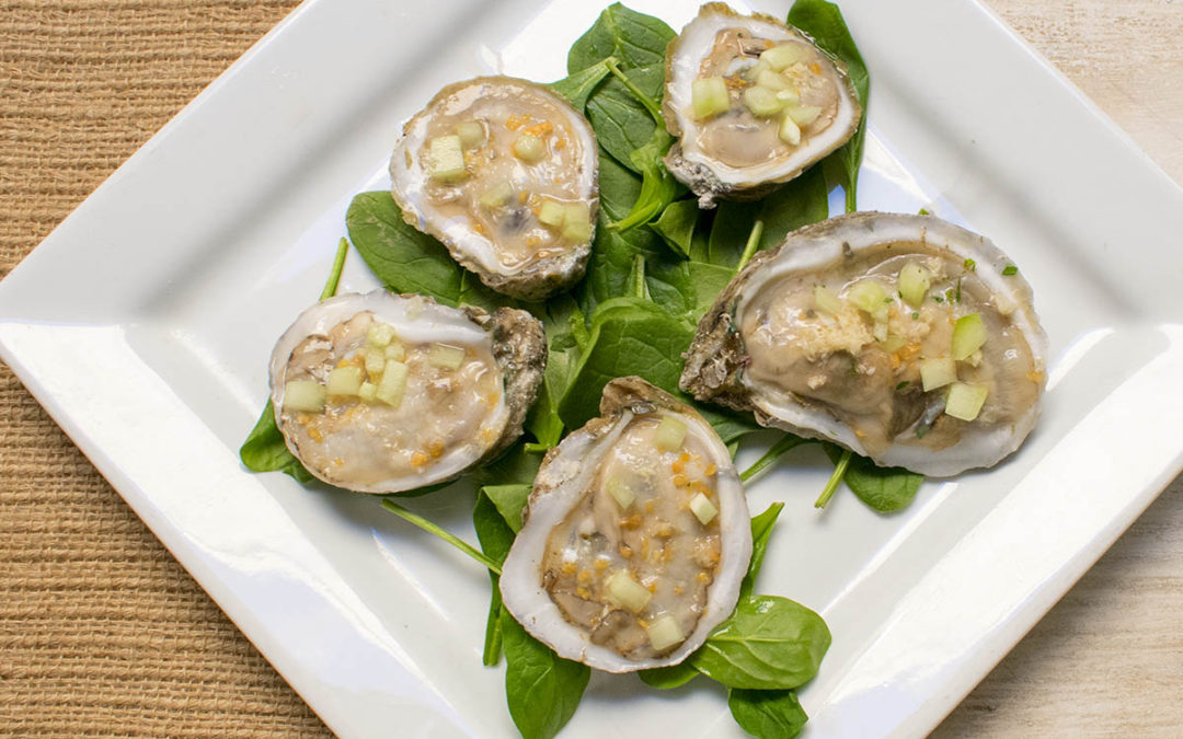 AIP Oyster Bar – Grapefruit and Horseradish Oysters