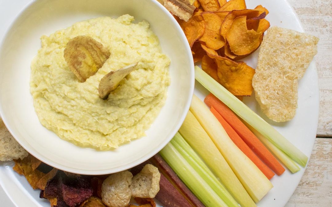 AIP Lemon Garlic Hummus